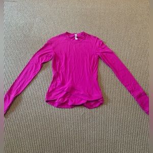 Pink lululemon pullover
